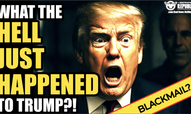 What The Hell Just Happened To Trump?! Blackmail?